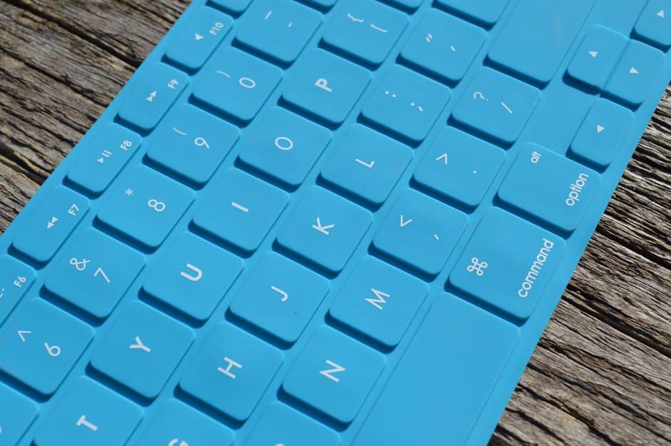 Blue Keyboard | Web Design Surrey