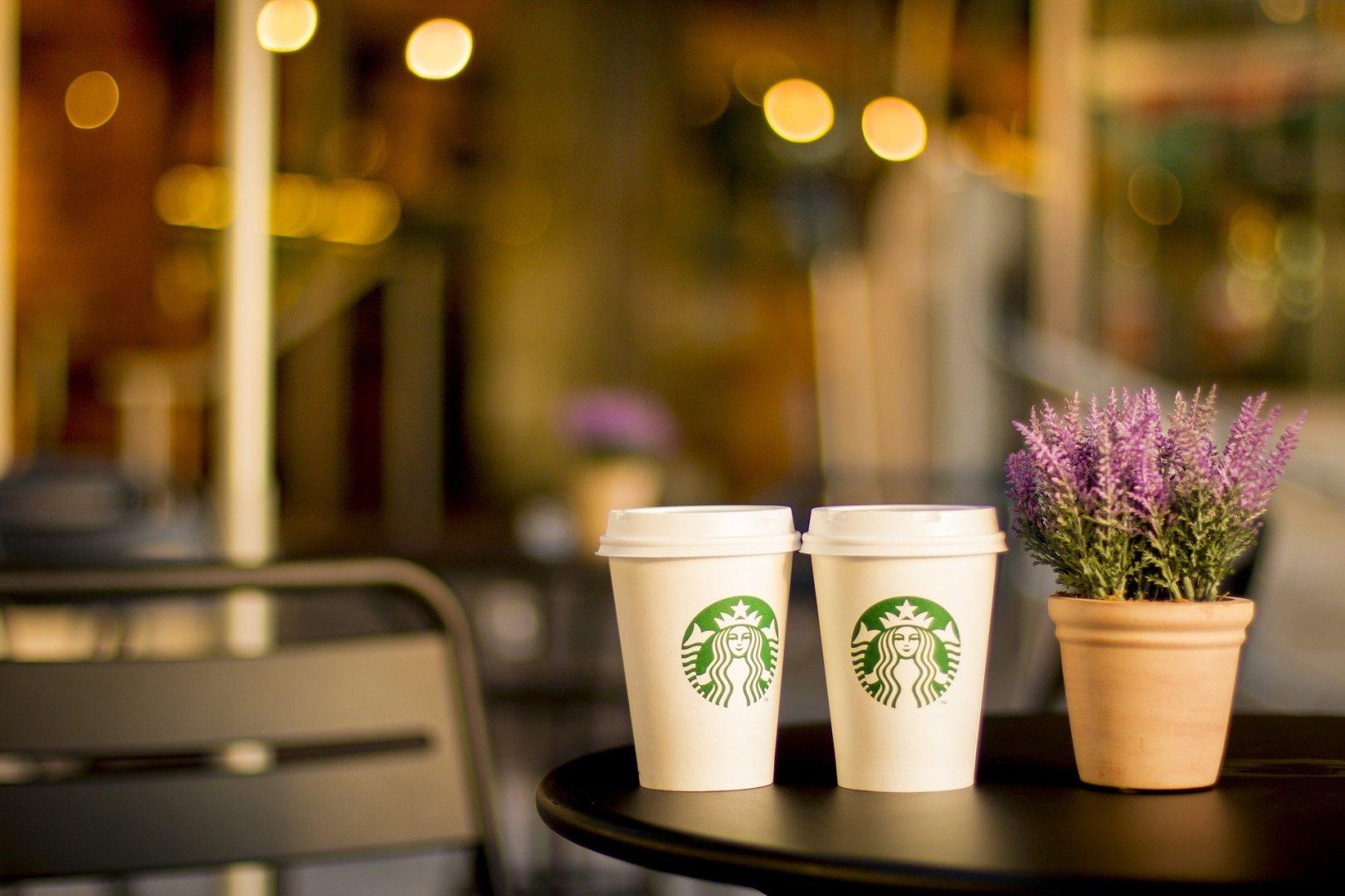 A photo of a drink from Starbucks, whose marketing techniques are discusses in this blog, by a marketing agency in Surrey