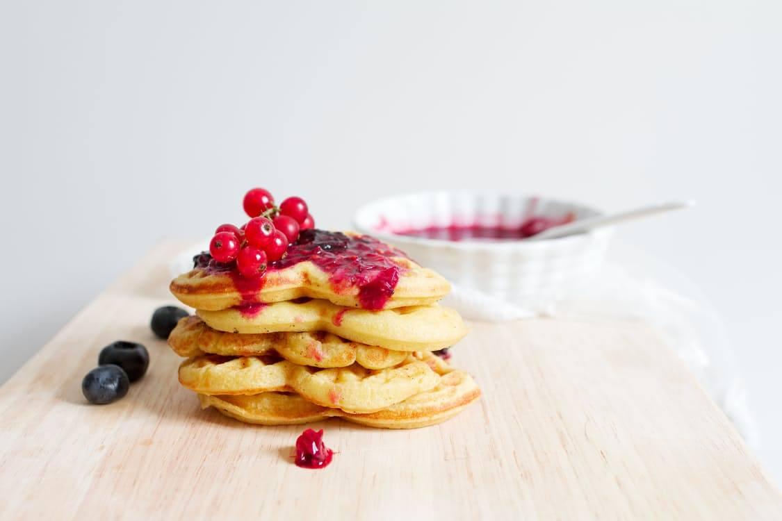 pancakes covered in berries | Web Design Surrey