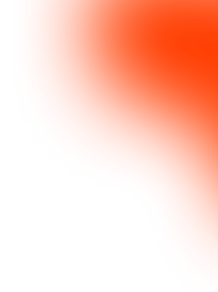 Orange blur overlay for top right of image