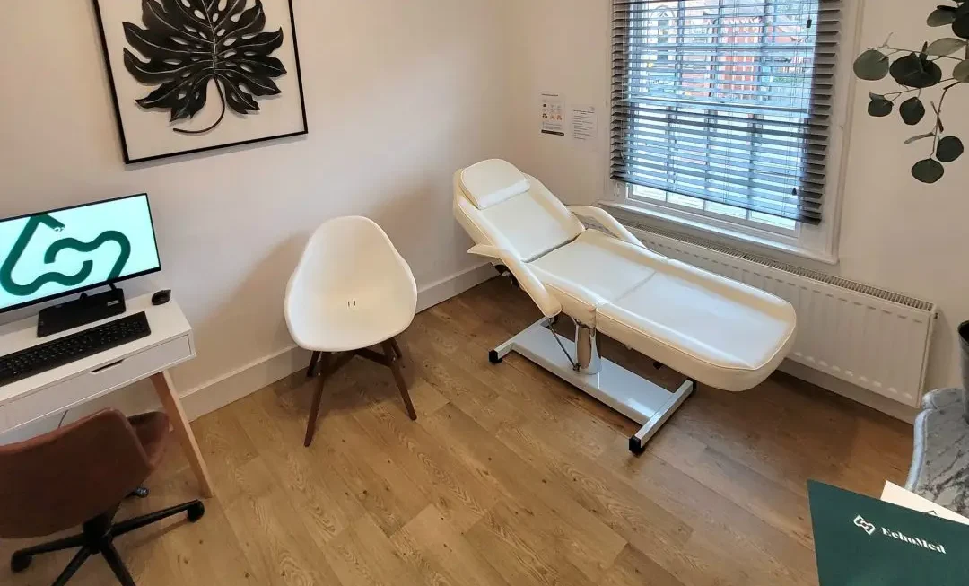 EchoMed consultation room | Healthcare marketing Surrey