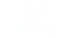 Surrey County Council logo in white