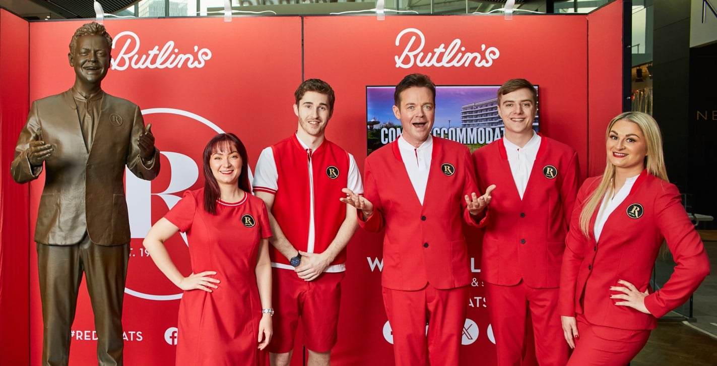 Butlin's team members dressed in custom uniforms designed by JSD | Technical SEO