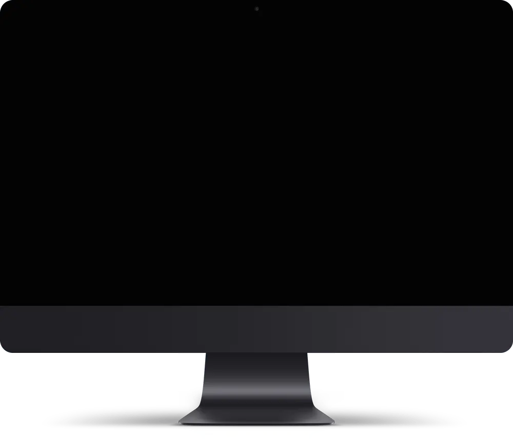 iMac desktop monitor