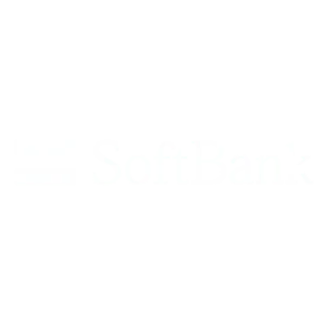 SoftBank logo in white