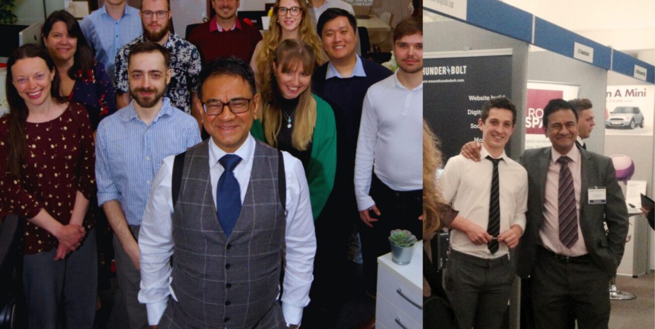 Photographs of Saybhan and the Thunderbolt team | 10 years of Thunderbolt Digital