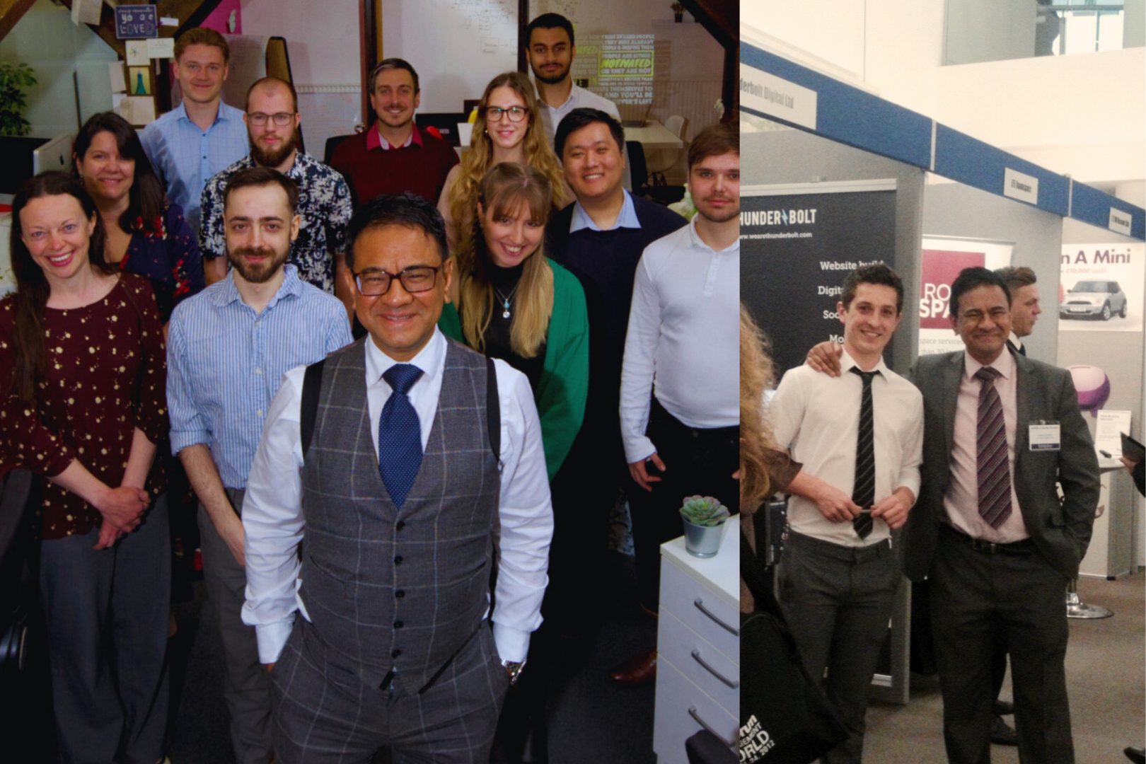 Photographs of Saybhan and the Thunderbolt team | 10 years of Thunderbolt Digital