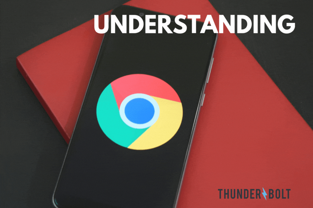 A phone with the Google logo on it and the title "Understanding E-E-A-T and SEO" | Marketing Agency in Surrey