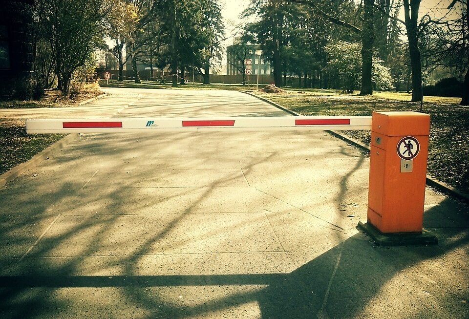 A barrier preventing entry | Marketing Agency Surrey