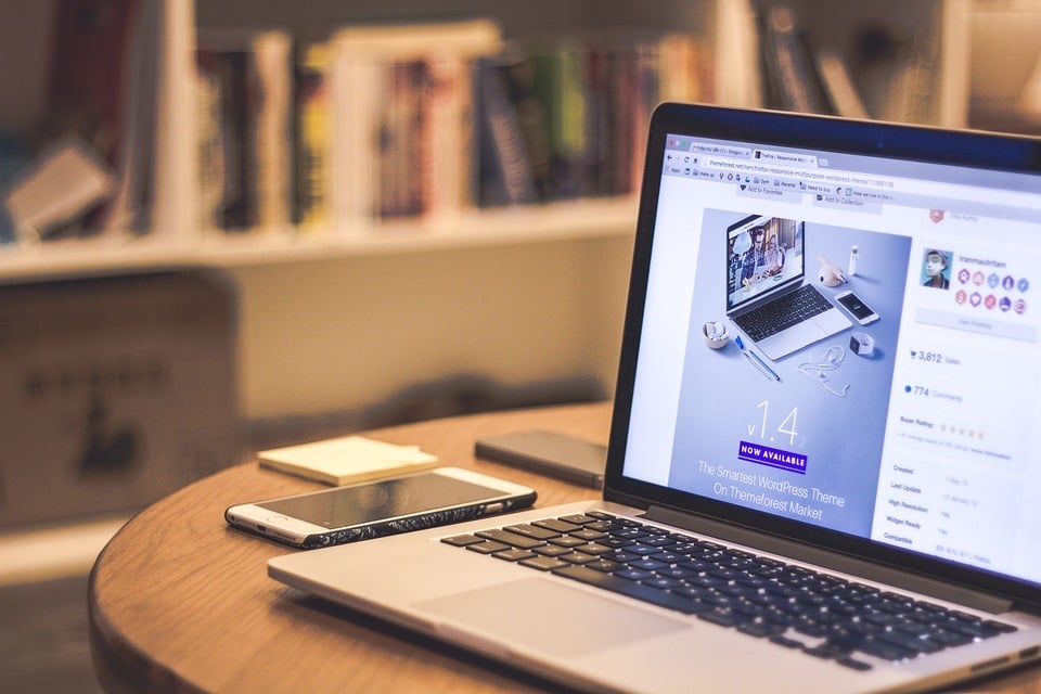 Laptop Screen | Web Development Surrey | Thunderbolt