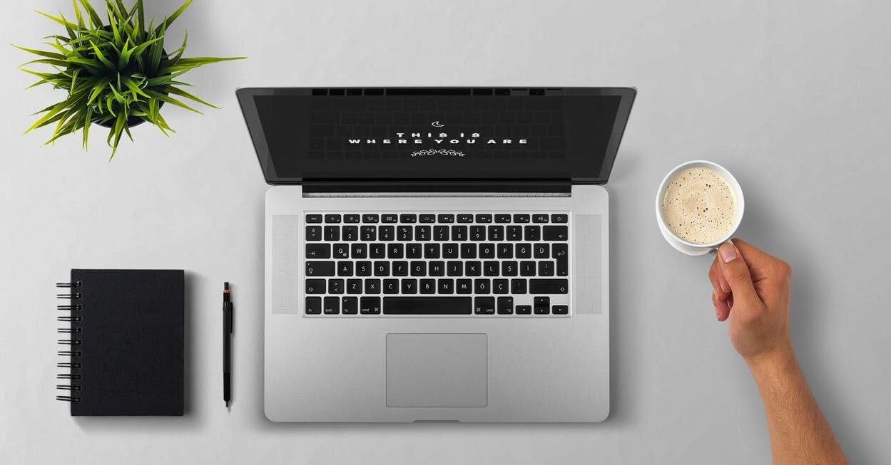 Laptop Layout | Laravel web agency Guildford