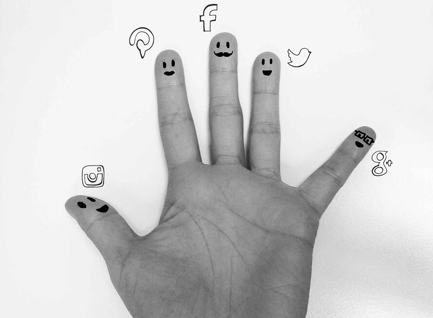 An image of a hand, palm up | Thunderbolt