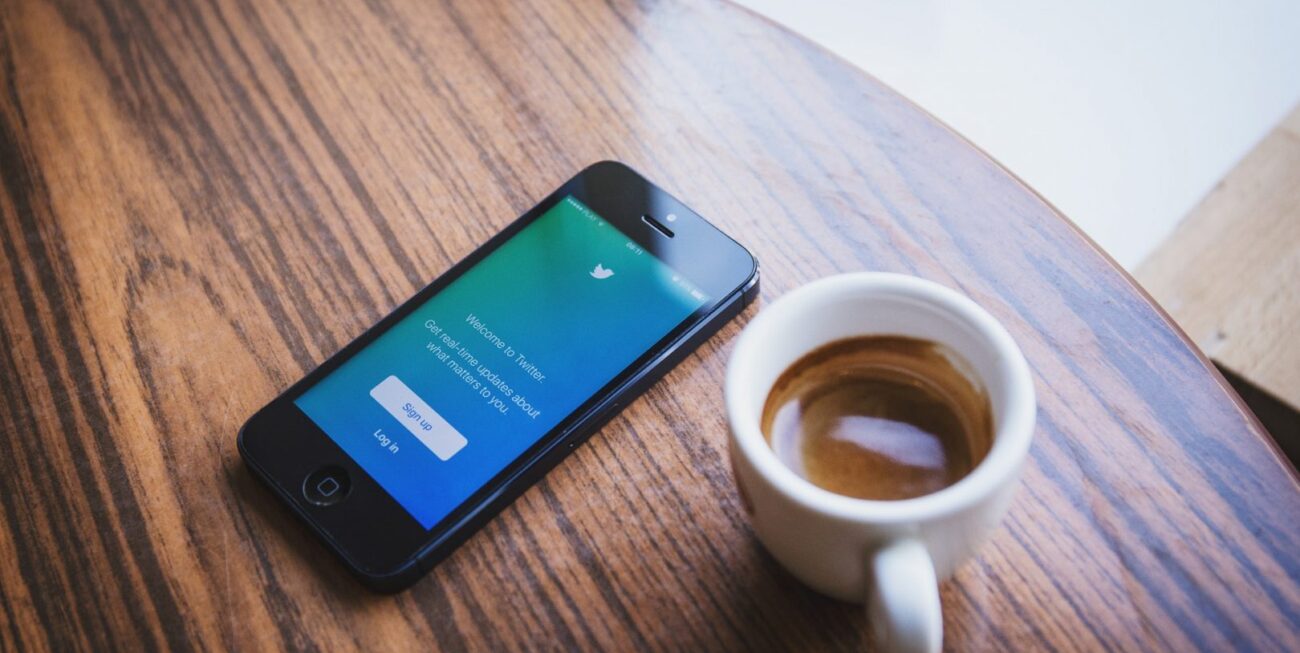 Twitter on a mobile | Digital Marketing Surrey