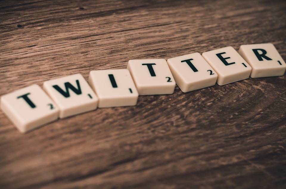 Scrabble letters spelling "Twitter" | Web Design Surrey | Thunderbolt