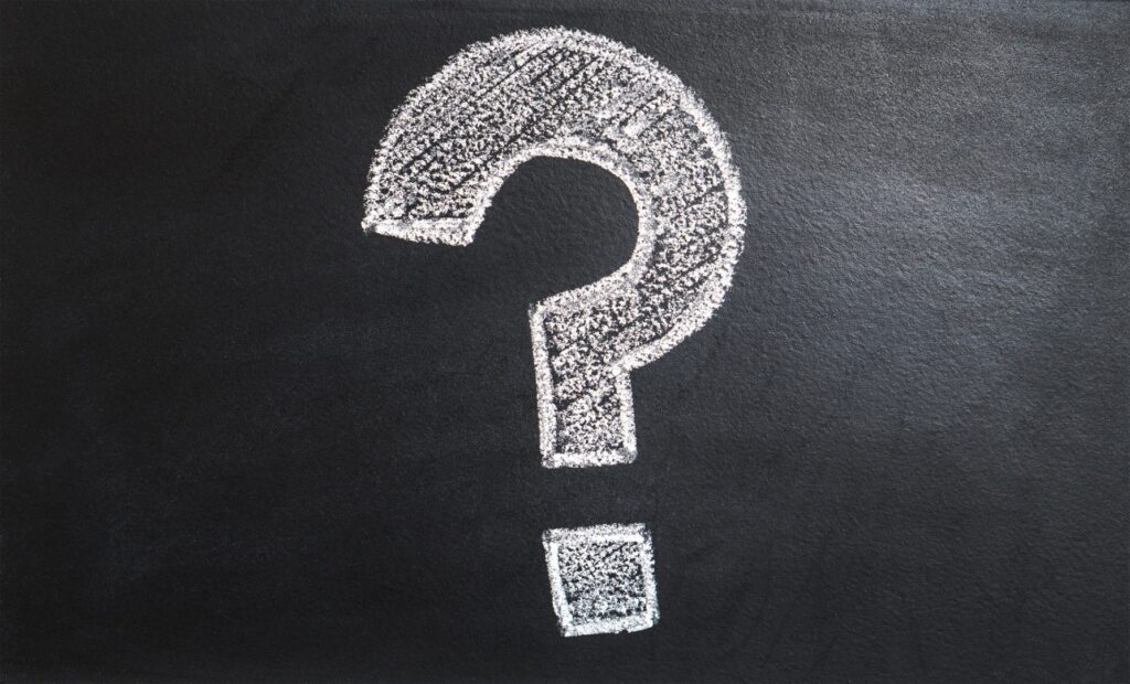 question mark web design Surrey
