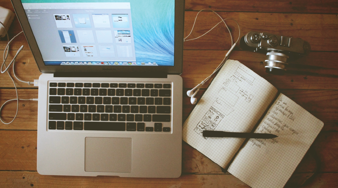 Image of a PC and paper | Digital Agency Surrey | Thunderbolt