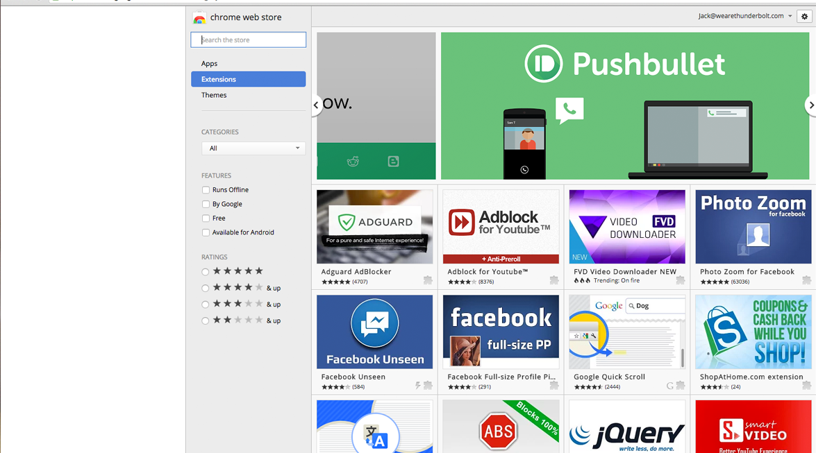 Chrome Extensions | SEO Company in Surrey | Thunderbolt Digital