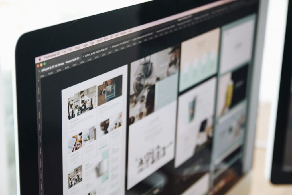 web design computer