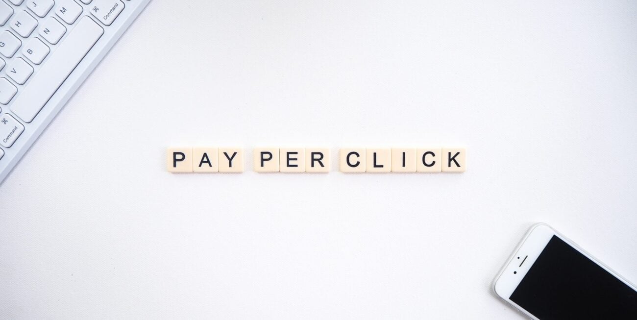 Pay per click scrabble letters