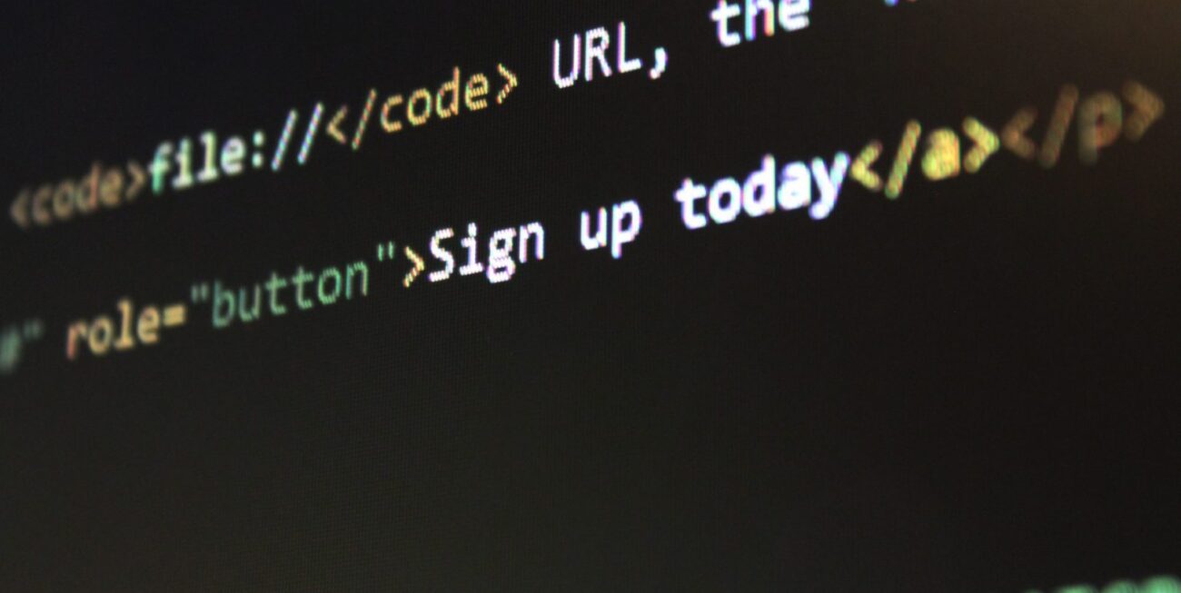 computer code - web development Surrey