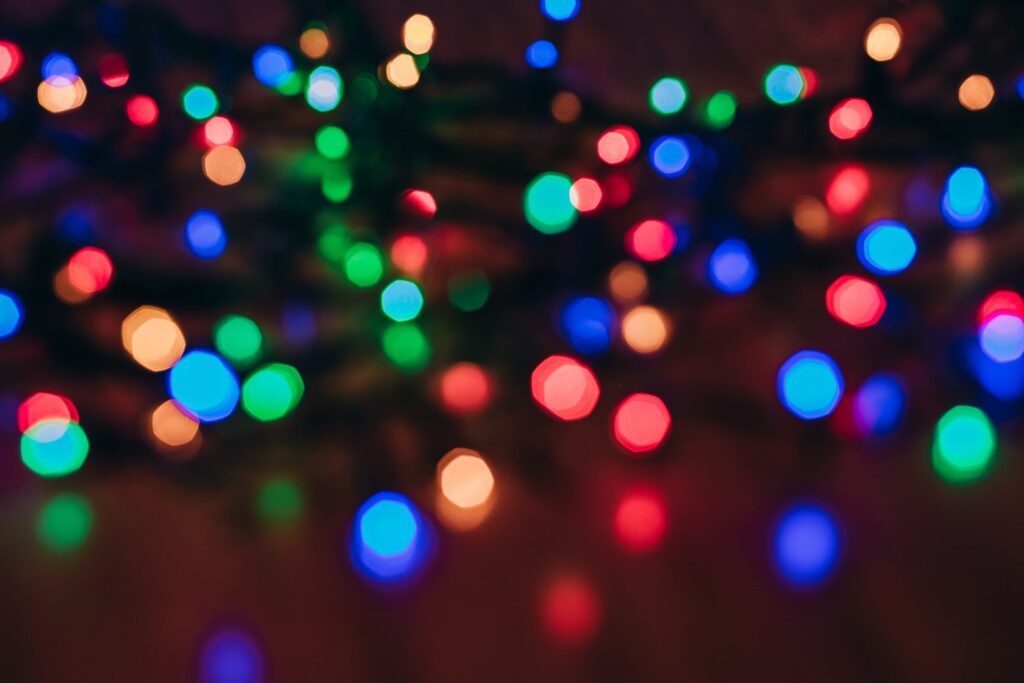 String Christmas lights