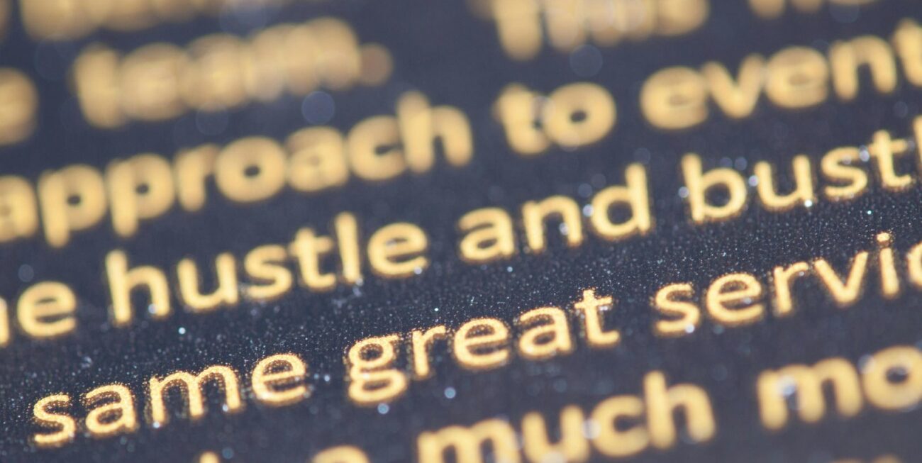 Example text in slightly different typography | Choose the right fonts for Web Design Surrey