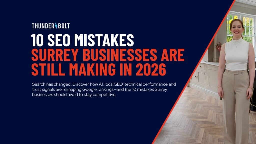 10 SEO Mistakes Surrey Businesses Are Still Making in 2026